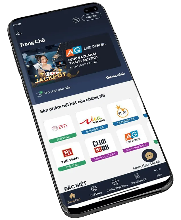 Giao diện nền tảng 69vn06 casino hiện đại